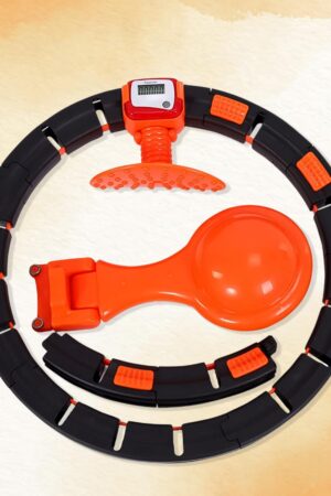 Smart Fitness Hula Hoops with Spinning Ball and Intelligent Counter (1 Pc / With Brown Box)