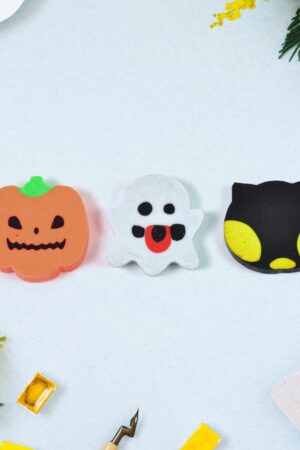 Cartoon Shape Eraser& Rubber (1 Pc / Mix Colour & Design)