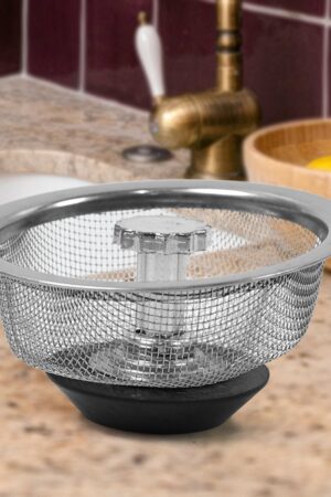 Stainless Steel Sink Strainer Basket Strainer Kitchen Sink Strainer (1 Pc)