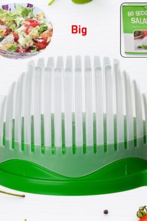 Plastic 60 Seconds Salad Cutter Salad Maker Salad Bow  (1 Pc)