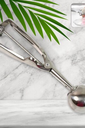 Stainless Steel Ice Cream Scoop (1 Pc)