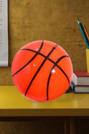 Round Basketball Shaped Pencil Sharpener (1 Pc)