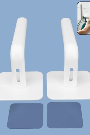 Multipurpose Shelf Organizer, Hanging Storage Rack (2 Pc Set With 2 Adhesive hook)