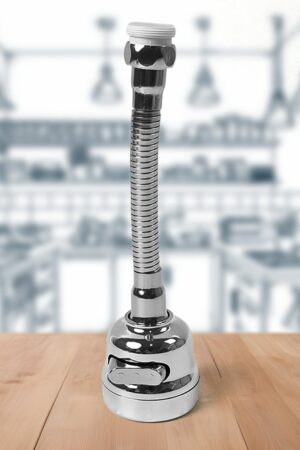 Stainless Steel Water Faucet Sprayer Head (1 Pc / 8 Inch)