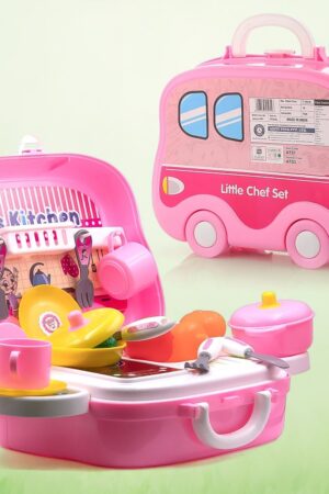 Kitchen Set for Kids Girls Pretend Play Toys Little (23 Pcs Set Approx)