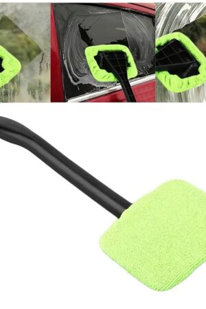 Windshield Clean Car Glass Cleaner Wiper With Microfiber Cloth (1 Pc / 38 Cm Long)