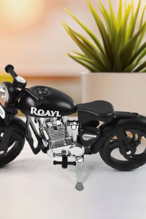 Metal Bullet Bike Toy Model for Kids with Side Stand (1 Pc / Mix Color)
