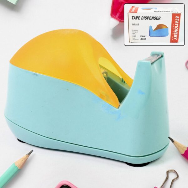 Plastic Tape Dispenser Cutter for Home Office use (1 pc)
