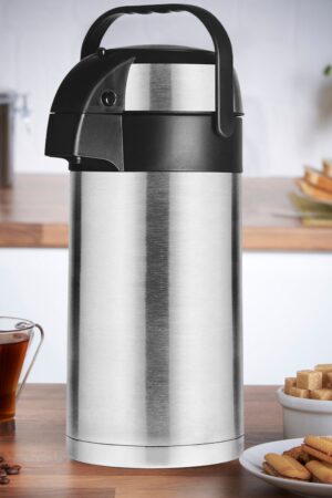 Beverage Dispenser Stainless Steel for Serving Tea and Coffee, Thermos steel (2500 ML)