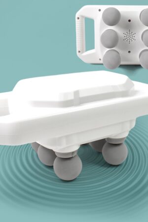 Handheld Full Body Massager 6-Head Massage Gun (1 Pc / Mix Color)