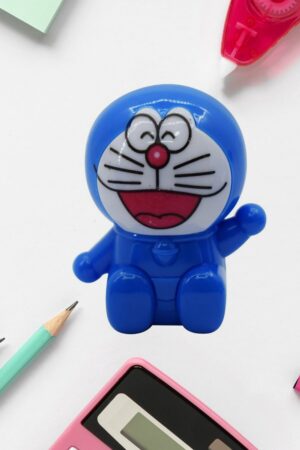 Round Cartoon Shaped Pencil Sharpener (1 Pc)