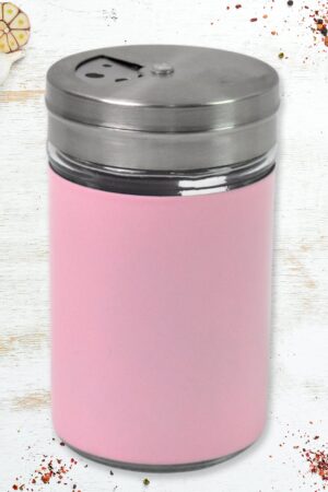 Glass Salt Bottle, Salt Dispenser (Pack of 1 / With Steel Lid)