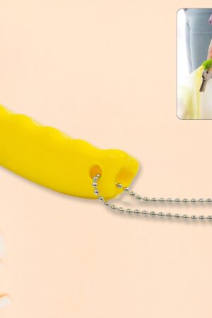 Silicone Portable Bag Device Bag Filter Hand Shopping Bag Carry Tool Key Chain (1 Pc)