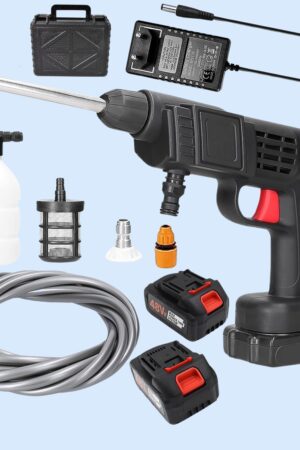 48V Double Battery Car & Washer Gun With 12.6v Charger