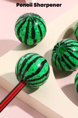 Watermelon Shaped Pencil Sharpener (1 Pc)