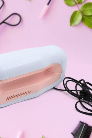 Professional Nail Art Nails Gel UV Lamp, Support 360-Degree Rotation (1 Pc)