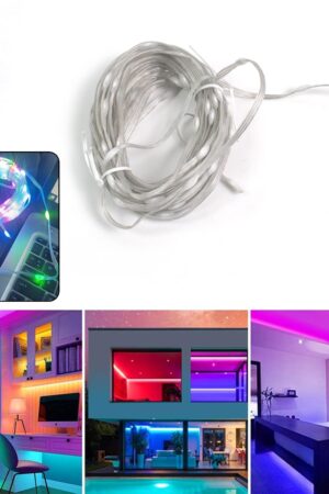 Multi Coloured 10M RGB LED Strip Lights (1 Pc / Loose)