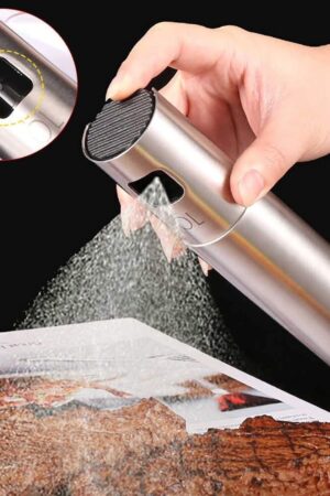 Oil Spray Bottle for Dosa | Food Grade Stainless Steel Glass Oil Spray Bottle (100 ML)