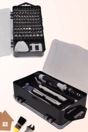 Screwdriver Electronic Laptop, Mobile Repair Tool Kit (117 Pcs Set)