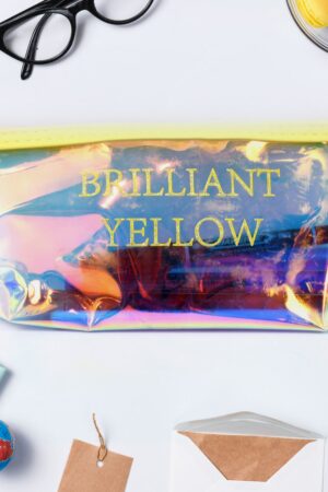 Transparent Pencil Pouch / Case Waterproof Pen Bag (1 Pc)