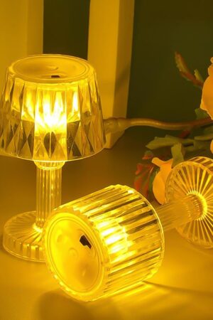 LED Candle lamp, Table Lamp Portable Plastic Lamps (1 Pc / Small)