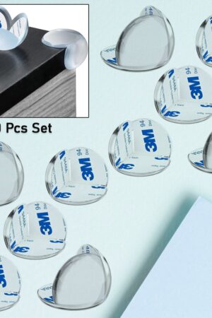 Corner / Edge Guards Clear Corner Protectors (Big 4 Cm / 10 Pcs Set)
