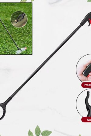 Tool Pick Up Stick for Elderly, Robust Gripping Tool for Outdoor Cleaning (1 pc / Big)