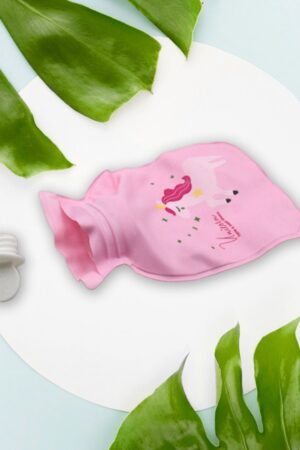 Mix Design Printed Small Hot Water Bag For Pain Relief, Neck, Shoulder Pain and Hand, Feet Warmer, Menstrual Cramps, Hot and Cold Therapy Leak Proof (1 Pc)