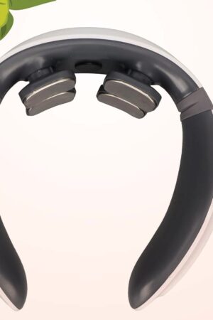 4 Heads Smart Electric Neck and Back Pulse Massager (1 Pc)
