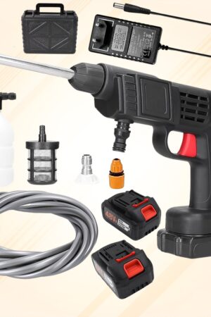 48V Double Battery Car & Washer Gun With 21v Charger