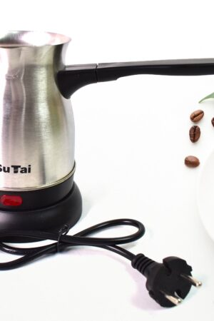 Coffee Pot, Coffee Maker, 800ml Even Heating Tea Maker Kettle (1 Pc)