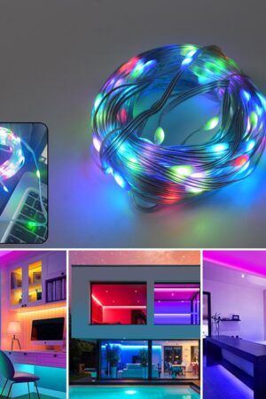 Multi Coloured 30M RGB LED Strip Lights (1 Pc / Loose)