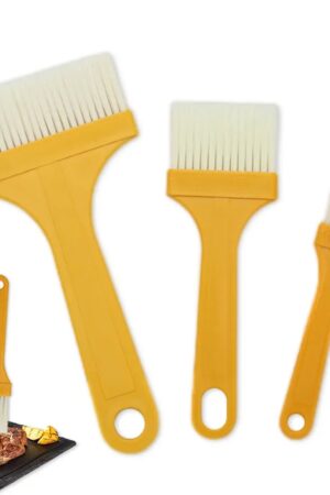 Multifunction Basting Brush, Barbecue Brush, for Cooking Pastry Brush Baking (3 Pcs Set)