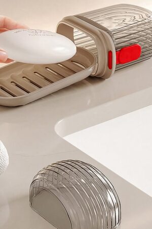 Soap Dishes Soap Box Travel (1 Pc / With Color Box)