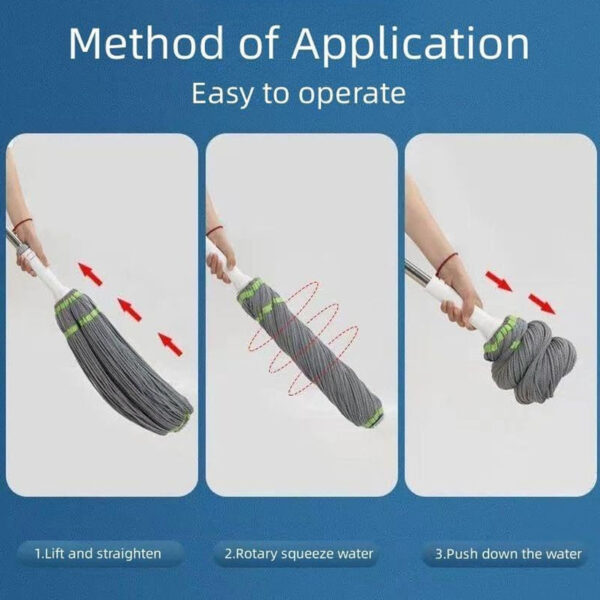 Squeeze Twist Mop Self Wringing Mop - Image 7