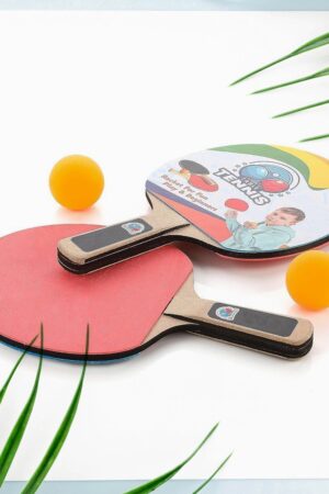 Portable Wiff Waff Rebound Table Tennis Trainer Set (1 Set)