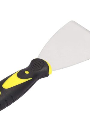 Putty Knife Set with Soft Rubber Handle (1 Pc)
