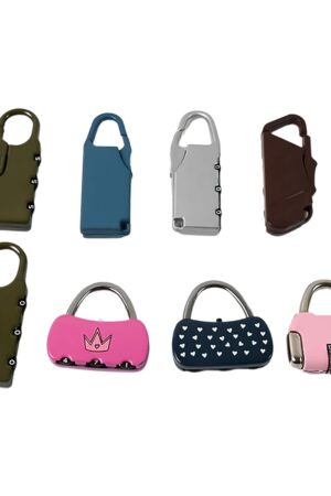 3 Digit Metal Combination Number Lock (1 Pc / Mix Design & Color)