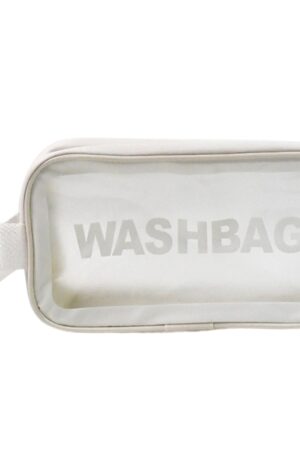Small Zippered Cosmetic Pouch, Toiletry Bag for Cosmetics (1 Pc)