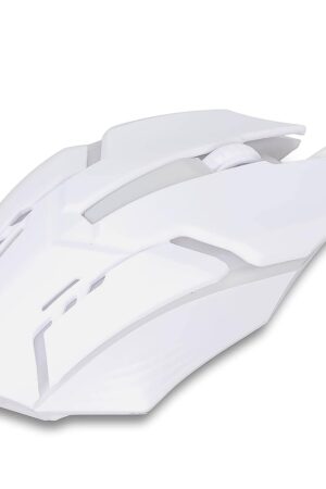 USB Wired Mouse, Gaming Mouse Colorful / Lighting Luminous  (1 Pc / Wihte)