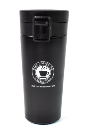 Coffee Travel Mug Insulated Coffee Cup with Leakproof Lid (380ml Approx / 1 Pc)