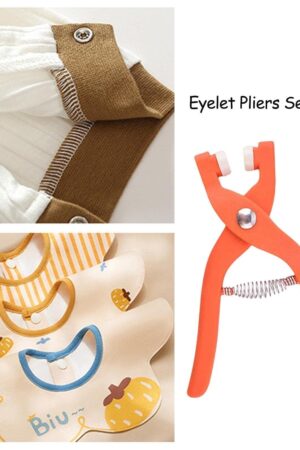 Hole Pliers Eyelets for Clothes Buckle Installation Tool for Clothing Sewing (1 Pc)