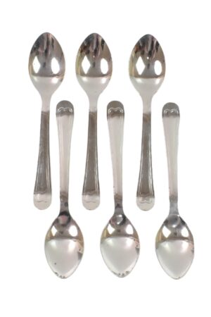 Small Stainless Steel Table Spoons (6 pcs)