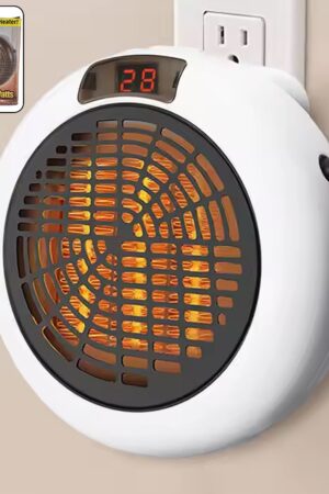 Room Heater for Home, Office, Camper LED Screen Portable Wall Heater (900W / 1 Pc)