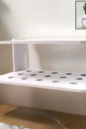 Decorative Wall Shelf Bracket, Set-Top Box Rack (1 Pc)