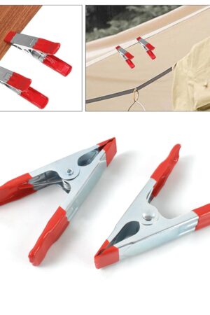 4 Inch Heavy Duty Spring Metal Spring Clamps (2 Pc Set)