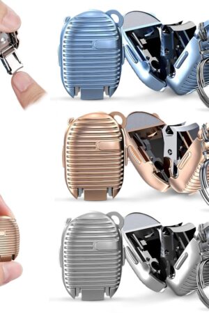 Keychain Nail Clipper | Small Nail Clippers Multicolor (1 Pc)