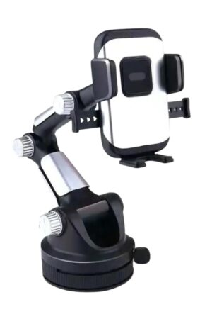 Adjustable Long-Arm Suction Cup Car Phone Holder (1 Pc)