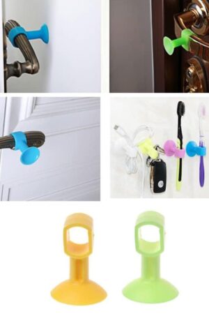 Self-Sucking Silicone Door Stopper (2 Pcs Set)