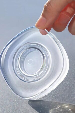 Multi Purpose Square Super Gel Pads for Holding Mobile & Spiral Cable Protector (1 Pc)